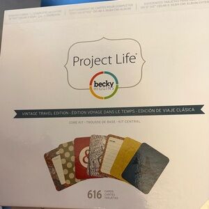 Project Life scrapbooking supplies